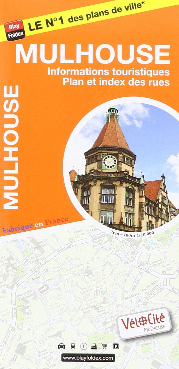 Couverture du livre « PLAN MULHOUSE (AVEC LIVRET) » de Xxx, librairie Les Contes Infusés à Corte