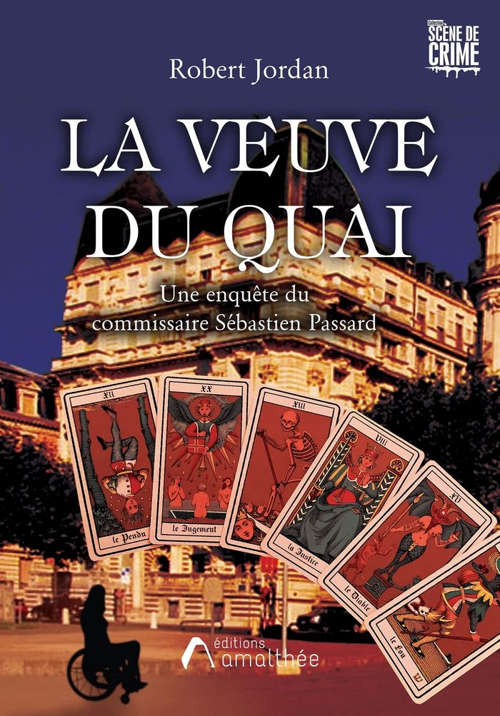 Couverture du livre « La veuve du quai : policier », librairie Les Contes Infusés à Corte