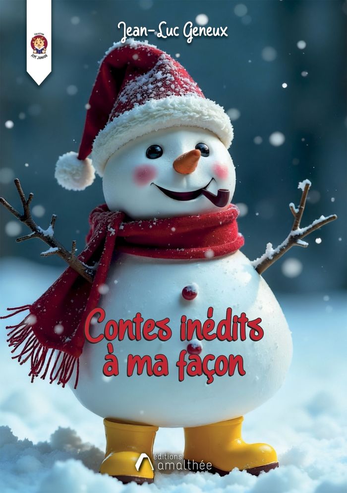 Couverture du livre « Contes inédits à ma façon » de Jean-Luc Geneux, librairie Les Contes Infusés à Corte