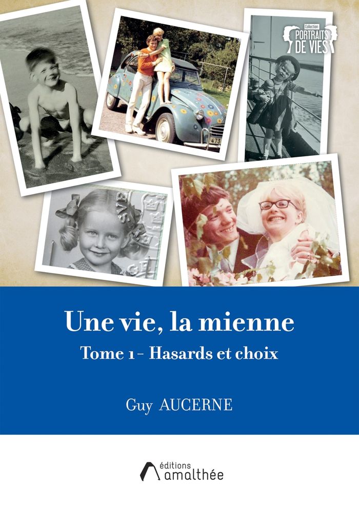 Couverture du livre « Hasards et choix : récit » de Guy Aucerne, librairie Les Contes Infusés à Corte