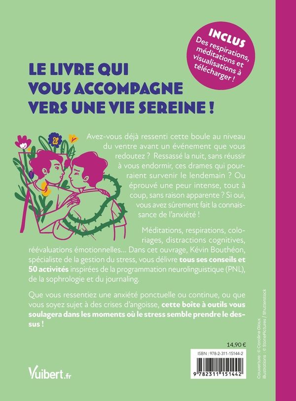 Quatrième de couverture de « Mon anxiété, c'est du passé ! »