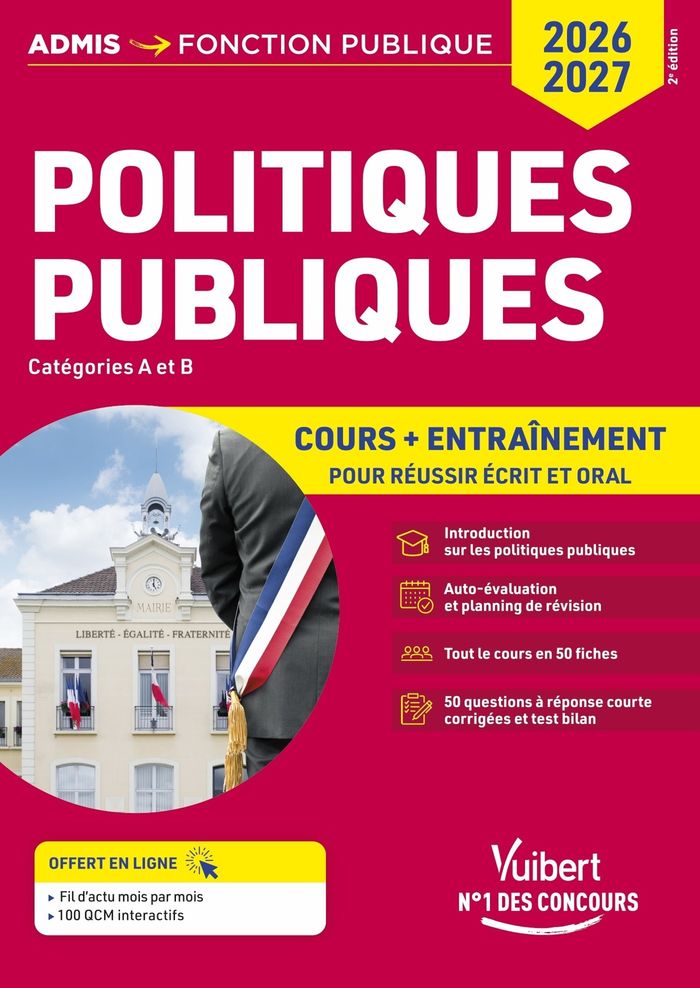 Couverture du livre « Politiques publiques » de ouvrage coordonné par Jérôme Calauzènes, librairie Les Contes Infusés à Corte