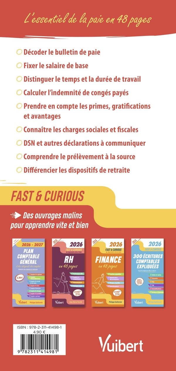 Quatrième de couverture de « Paie : en 48 pages »