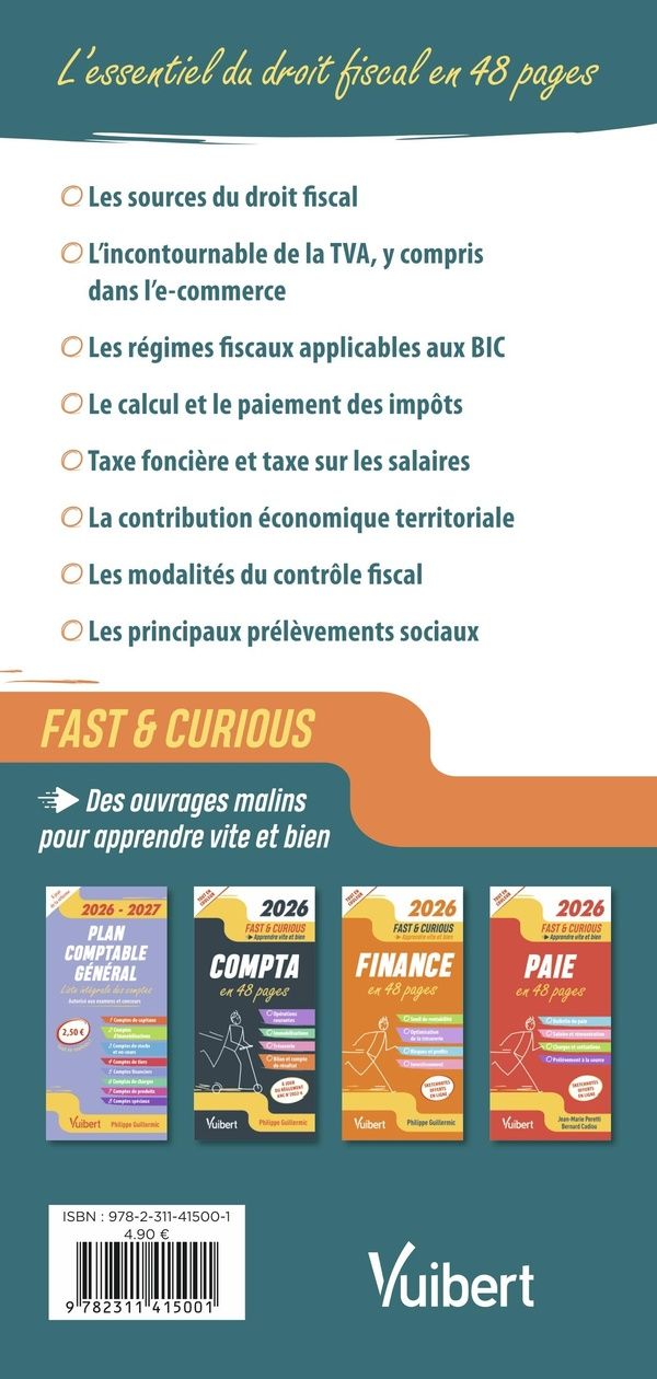 Quatrième de couverture de « Fiscal : en 48 pages »