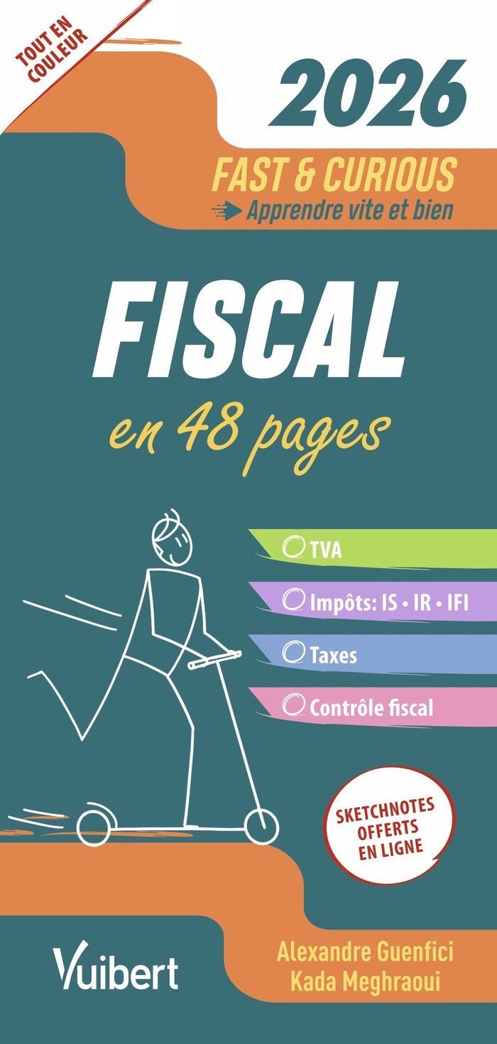Couverture du livre « Fiscal : en 48 pages » de Alexandre Guenfici, librairie Les Contes Infusés à Corte