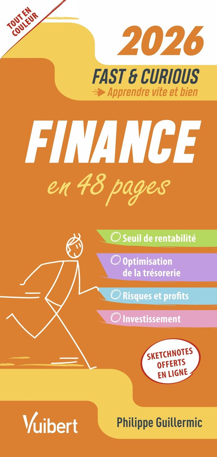 Couverture du livre « Finance : en 48 pages » de Philippe Guillermic, librairie Les Contes Infusés à Corte