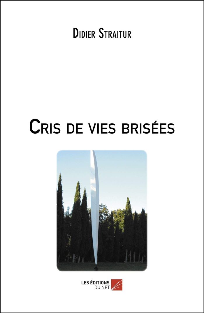 Couverture du livre « CRIS DE VIES BRISEES » de Didier Straitur, librairie Les Contes Infusés à Corte