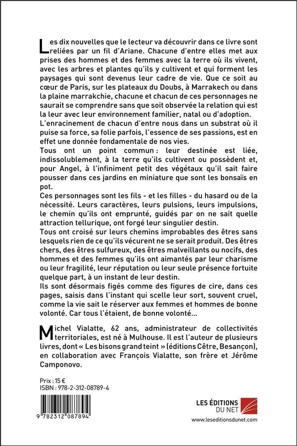 Quatrième de couverture de « AU CIEL COMME EN TERRE - NOUVELLES »