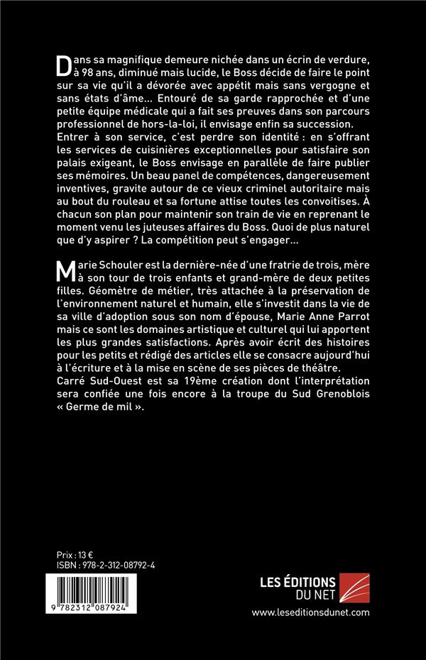 Quatrième de couverture de « CARRE SUD-OUEST - THEATRE »