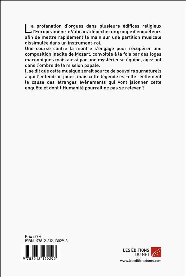 Quatrième de couverture de « ARIA CAELESTE »