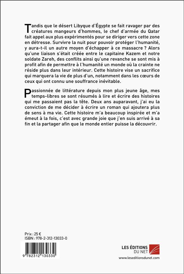 Quatrième de couverture de « KAZEM - UN AMOUR INCONDITIONNEL »