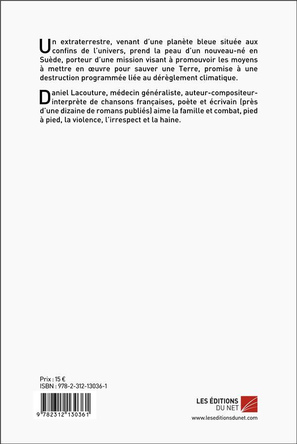 Quatrième de couverture de « LA PLANETE BLEUE »