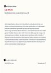 Quatrième de couverture de « LE BUG : INTRODUCTION A LA SPIRITUALITE »