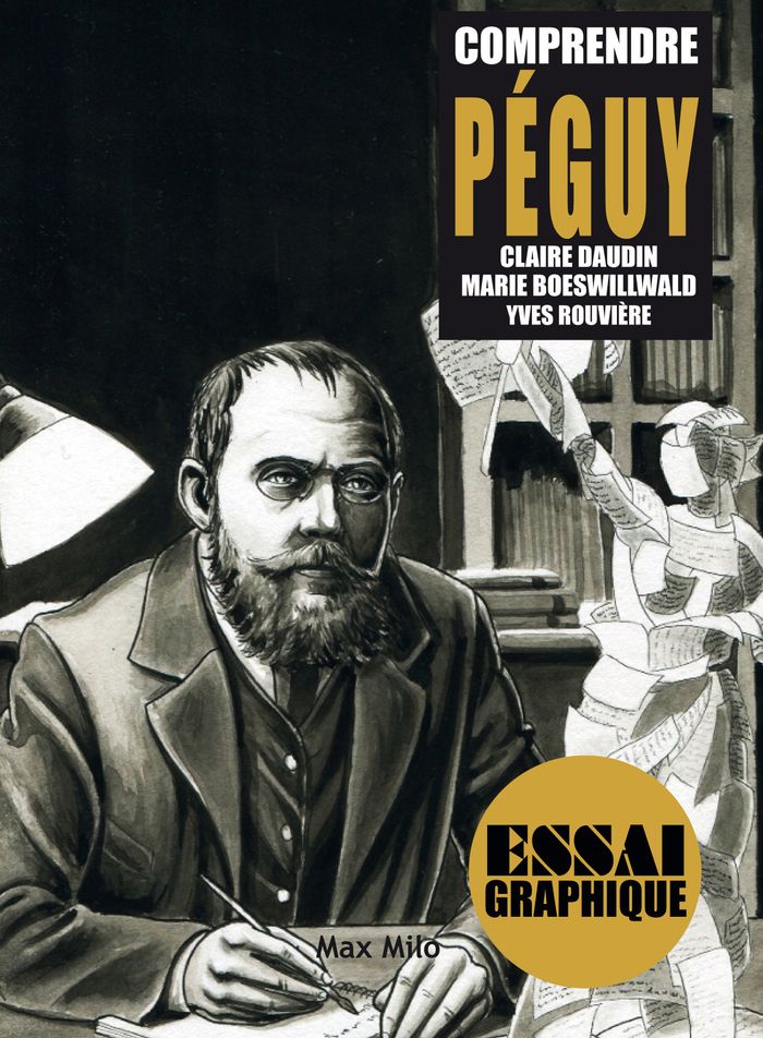 Couverture du livre « COMPRENDRE PEGUY » de Marie Boeswillwald, librairie Les Contes Infusés à Corte
