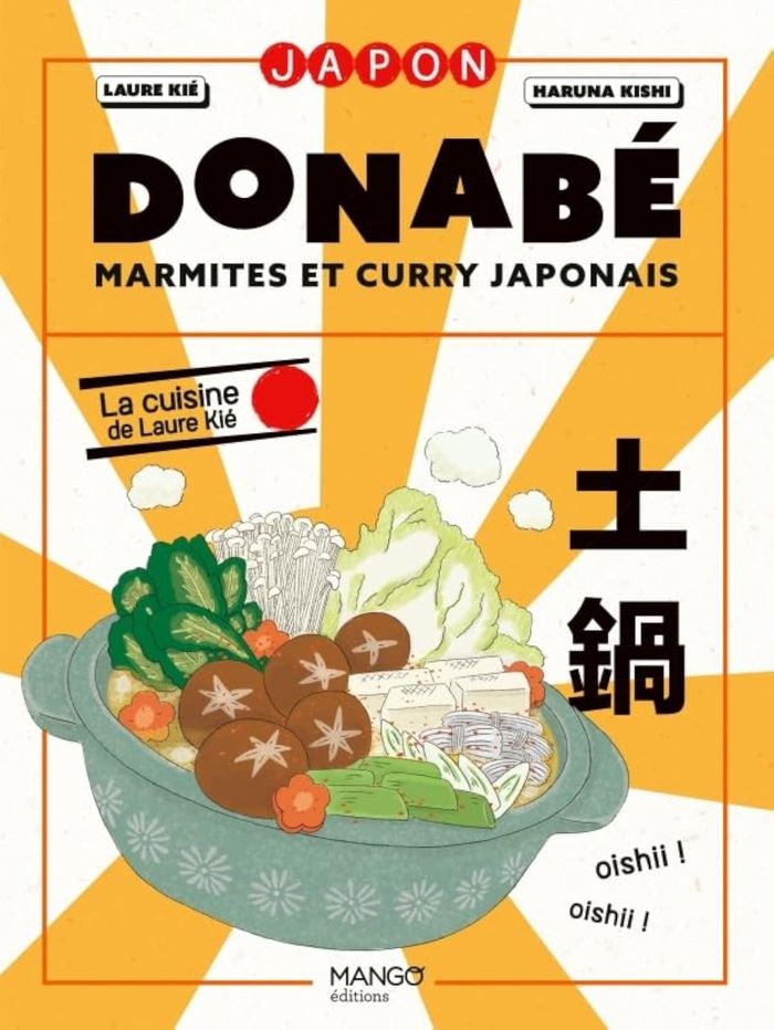 Couverture du livre « Donabé : marmites et curry japonais » de Laure Kié, librairie Les Contes Infusés à Corte