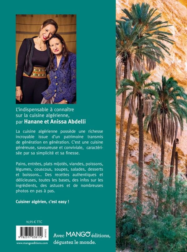 Quatrième de couverture de « Easy Algérie : bases et recettes incontournables »