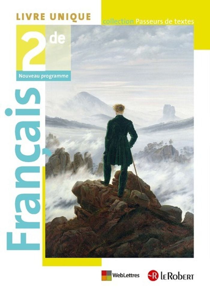Couverture du livre « PASSEURS DE TEXTES 2DE MANUEL », librairie Les Contes Infusés à Corte