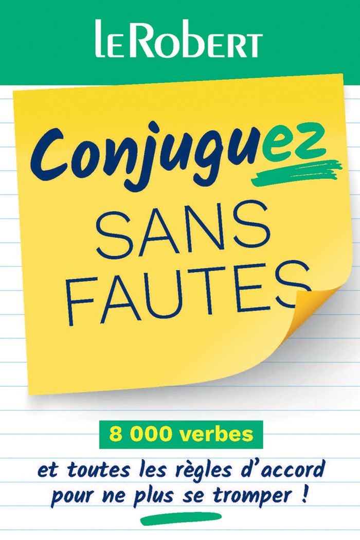 Couverture du livre « CONJUGUEZ SANS FAUTES », librairie Les Contes Infusés à Corte