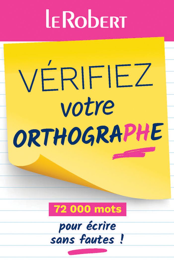 Couverture du livre « VERIFIEZ VOTRE ORTHOGRAPHE » de Collectif, librairie Les Contes Infusés à Corte