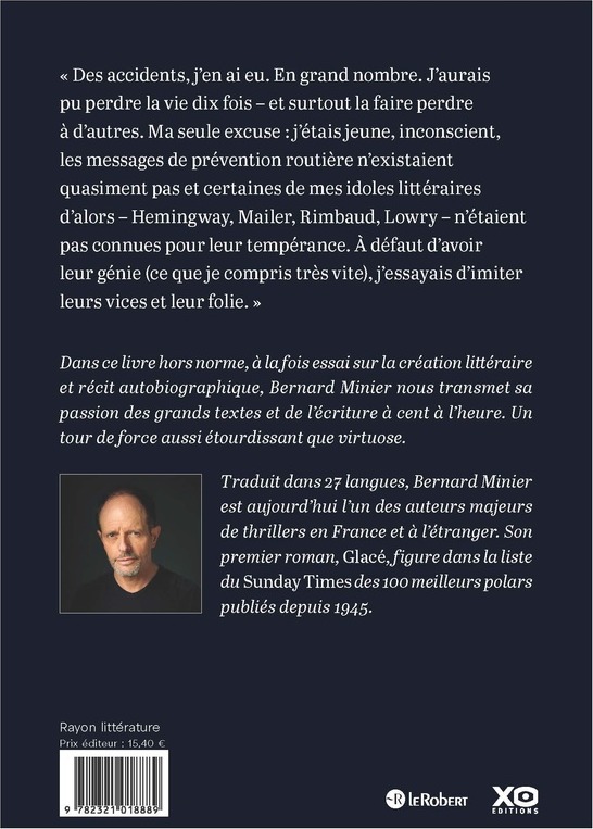 Quatrième de couverture de « Territoires du mystère - Les secrets d'écriture de Bernard Minier »