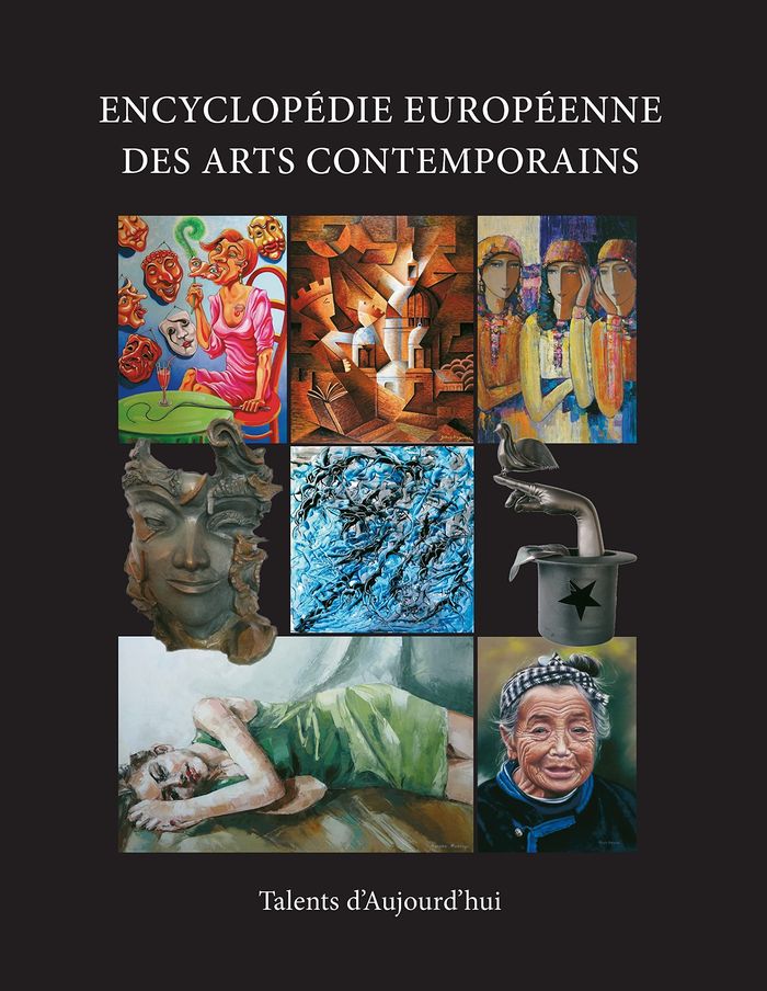 Couverture du livre « ENCYCLOPEDIE EUROPEENNE DES ARTS CONTEMPORAINS - TALENTS D'AUJOURD'HUI - ILLUSTRATIONS, COULEUR » de Julien Gril, librairie Les Contes Infusés à Corte