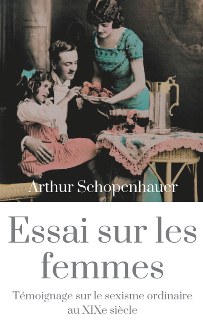 Couverture du livre « Essai sur les femmes : parerga & paralipomena » de Arthur Schopenhauer, librairie Les Contes Infusés à Corte