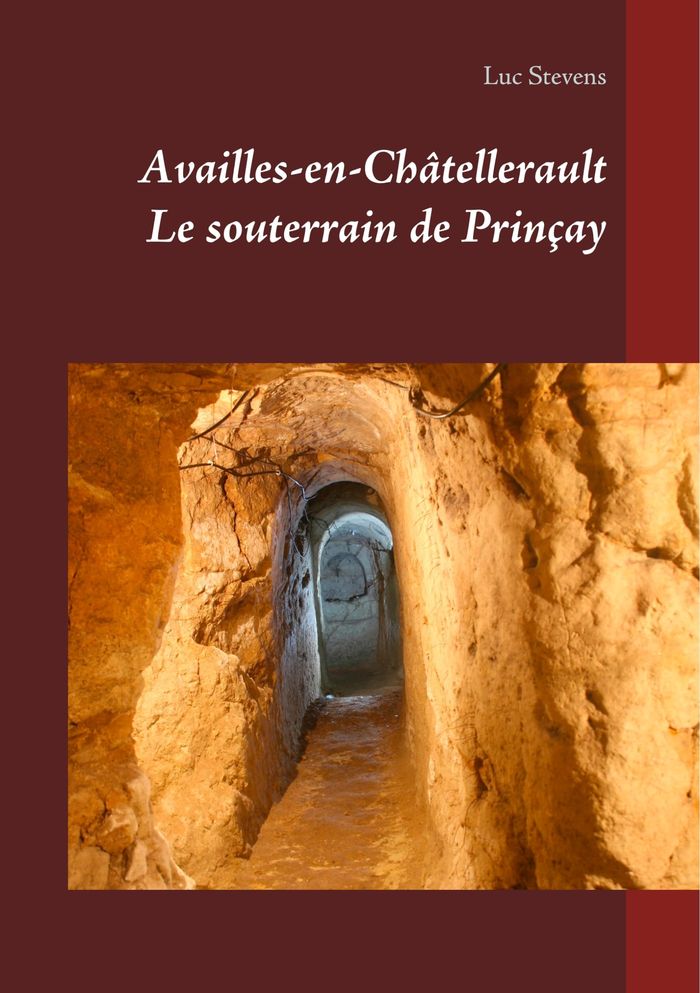 Couverture du livre « LE SOUTERRAIN DE PRINCAY - ILLUSTRATIONS, COULEUR » de Luc Stevens, librairie Les Contes Infusés à Corte
