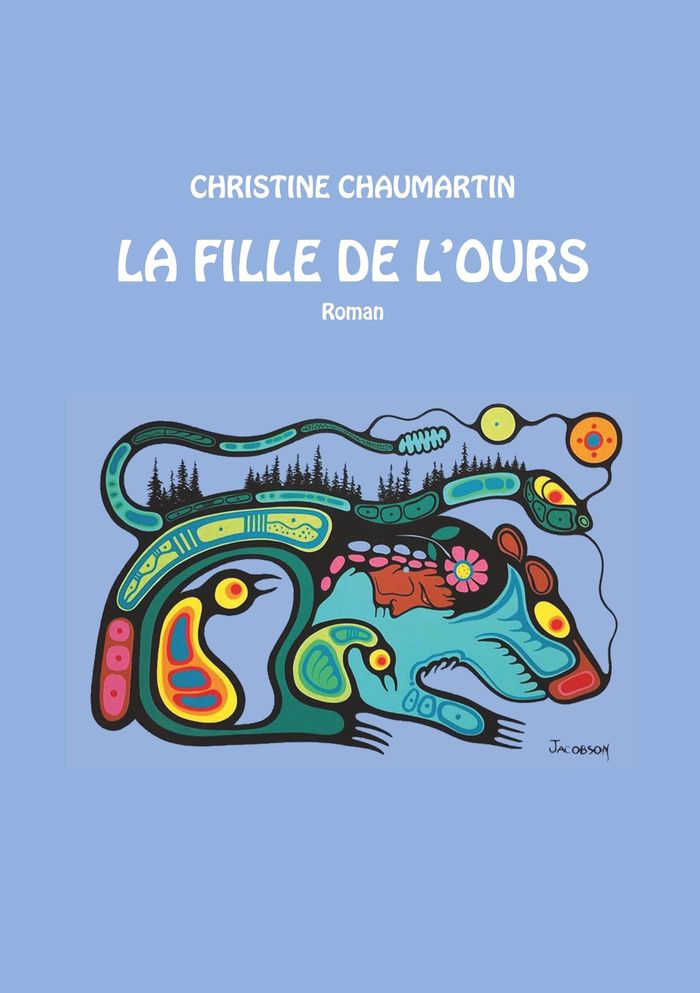 Couverture du livre « LA FILLE DE L'OURS » de Christine Chaumartin, librairie Les Contes Infusés à Corte