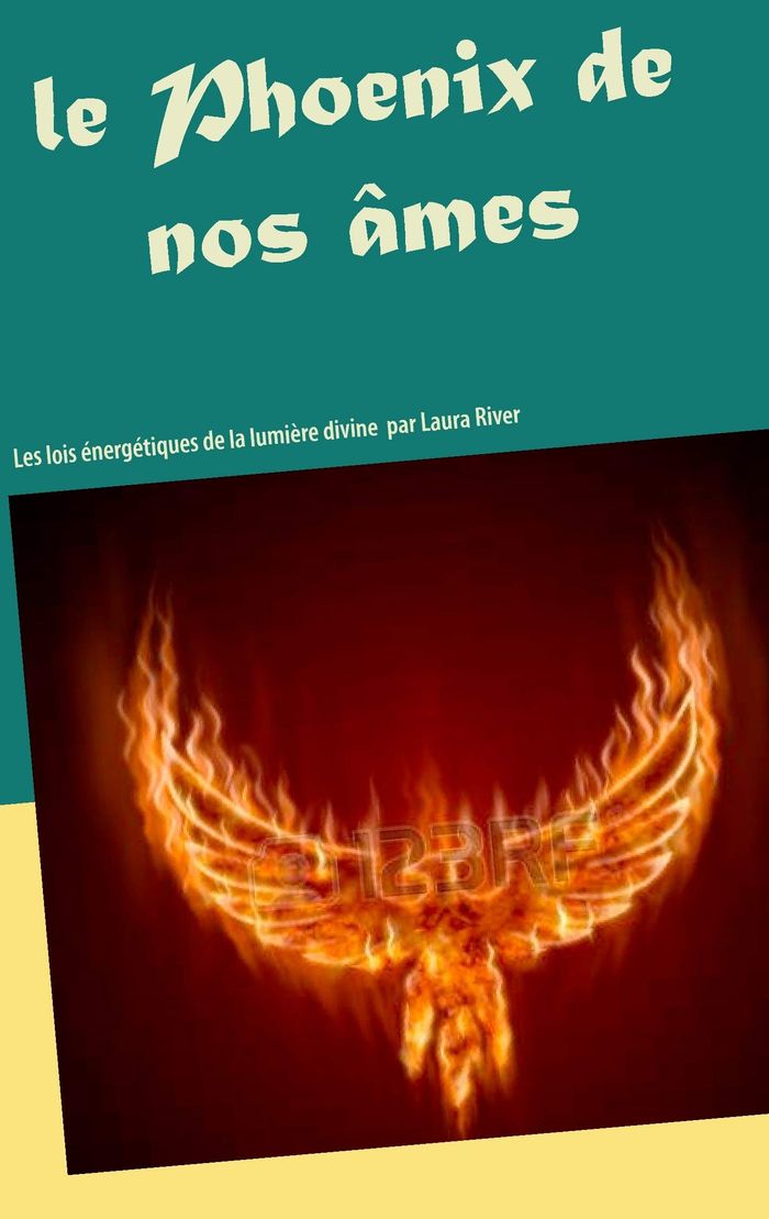 Couverture du livre « LE PHOENIX DE NOS AMES - LES LOIS ENERGETIQUES DE LA LUMIERE DIVINE » de Laura River, librairie Les Contes Infusés à Corte