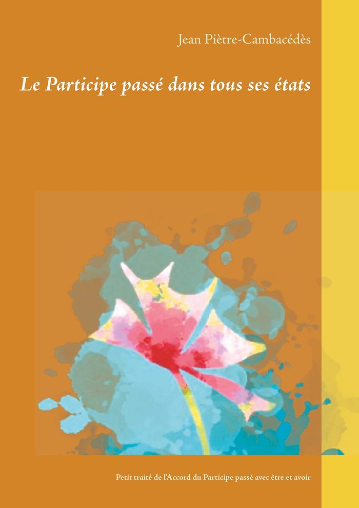 Couverture du livre « LE PARTICIPE PASSE DANS TOUS SES ETATS - PETIT TRAITE DE L'ACCORD DU PARTICIPE PASSE AVEC ETRE ET AV », librairie Les Contes Infusés à Corte