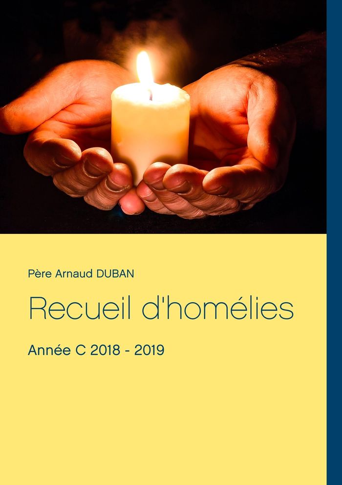 Couverture du livre « RECUEIL D'HOMELIES - ANNEE C 2018 - 2019 », librairie Les Contes Infusés à Corte