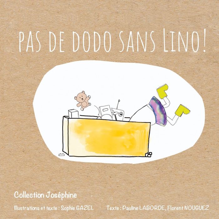 Couverture du livre « PAS DE DODO SANS LINO ! - ILLUSTRATIONS, COULEUR », librairie Les Contes Infusés à Corte