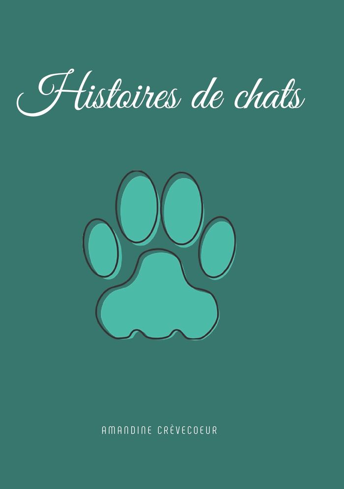 Couverture du livre « HISTOIRES DE CHATS - ILLUSTRATIONS, COULEUR » de Amandine Crevecoeur, librairie Les Contes Infusés à Corte