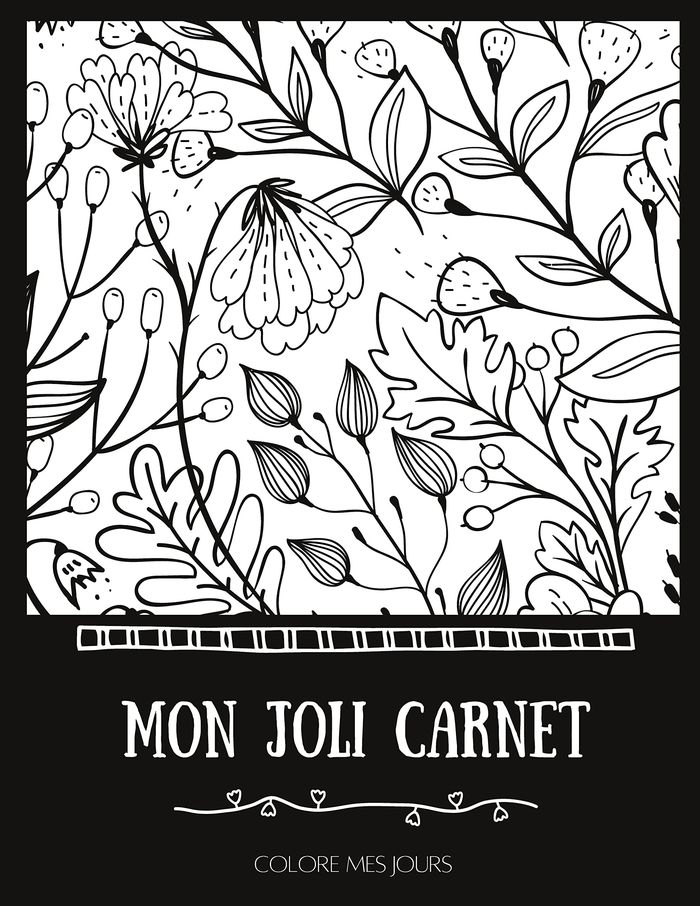Couverture du livre « MON JOLI CARNET - ... SANS SAVOIR DESSINER ! », librairie Les Contes Infusés à Corte