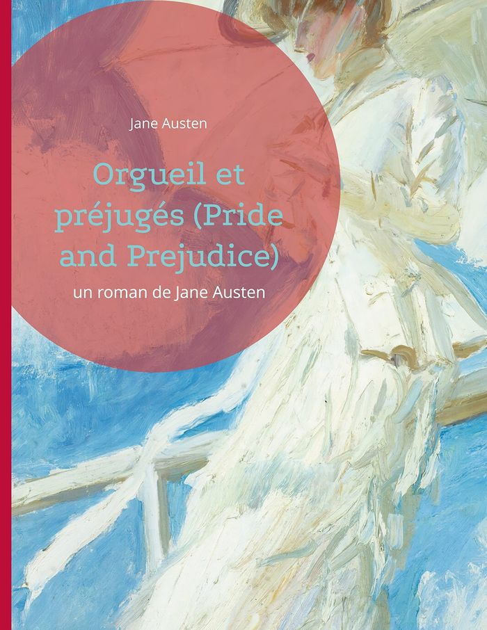 Couverture du livre « Orgueil et préjugé [sic] » de Jane Austen, librairie Les Contes Infusés à Corte