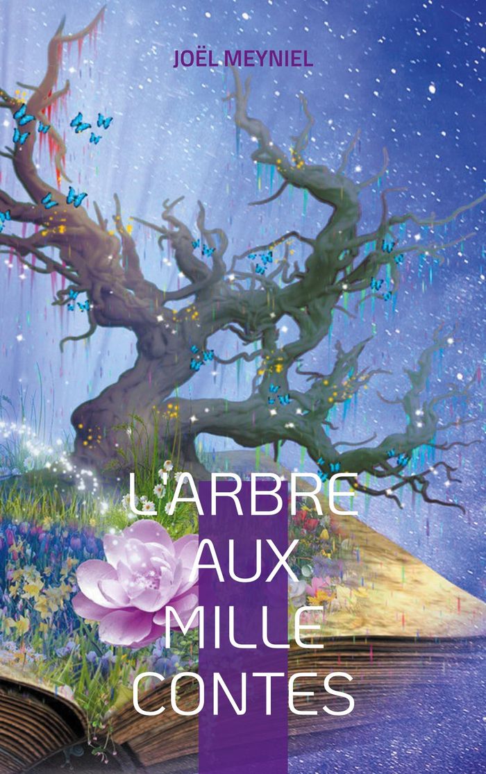 Couverture du livre « L'ARBRE AUX MILLE CONTES - ILLUSTRATIONS, COULEUR » de Joel Meyniel, librairie Les Contes Infusés à Corte
