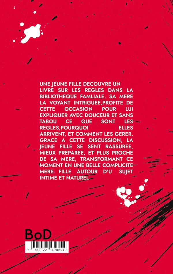 Quatrième de couverture de « La surprise magique : maman c'est quoi les règles ? »
