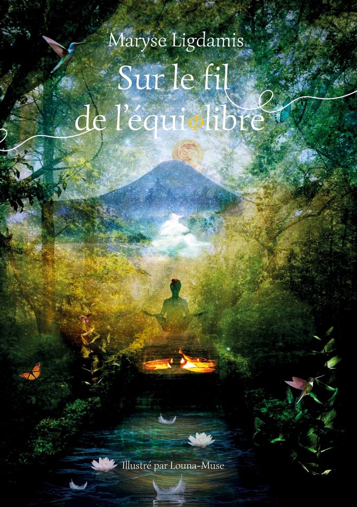 Couverture du livre « SUR LE FIL DE L'EQUILIBRE - COMMENT NE PAS PERDRE PIED DANS NOS RELATIONS AUX AUTRES? - ILLUSTRATION » de Ligdamis, librairie Les Contes Infusés à Corte