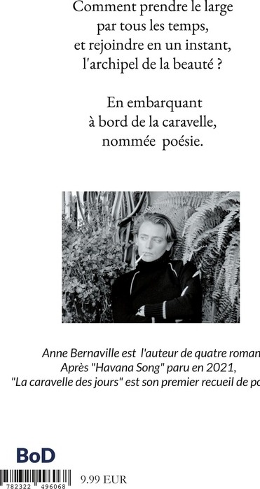 Quatrième de couverture de « LA CARAVELLE DES JOURS »