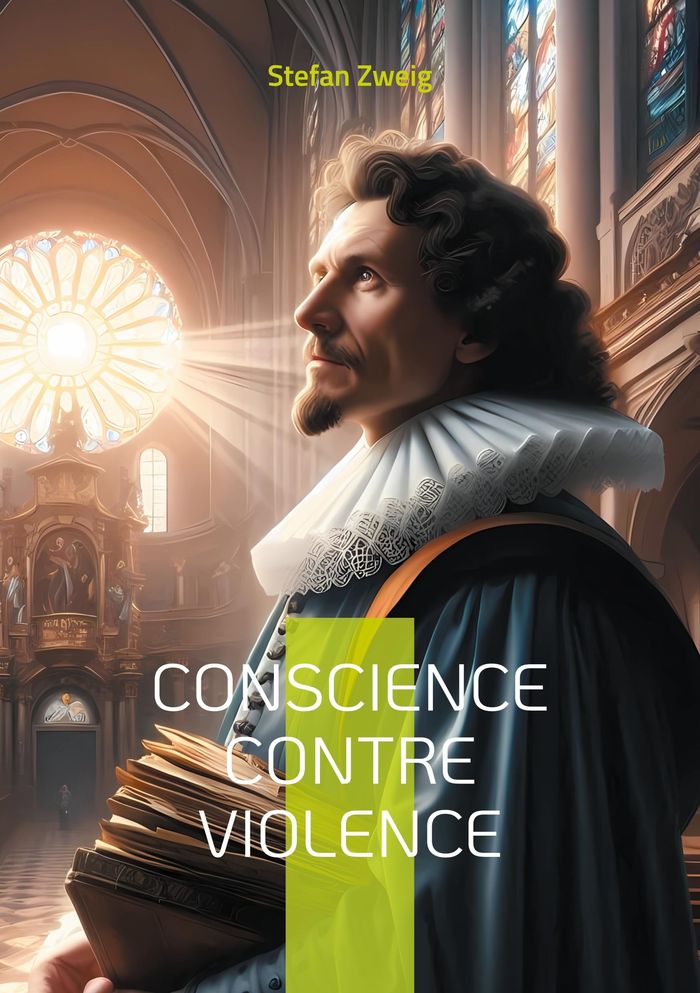 Couverture du livre « Conscience contre violence : Une fresque historique sur la lutte pour la liberté de conscience » de Stefan Zweig, librairie Les Contes Infusés à Corte
