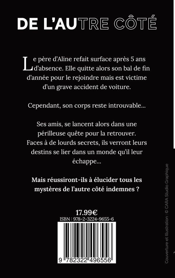 Quatrième de couverture de « DE L'AUTRE COTE - LA TRAVERSEE »