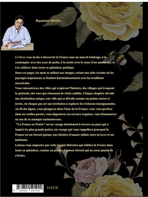 Quatrième de couverture de « LA FRANCE EN POESIE - UNE VILLE, UN POEME »