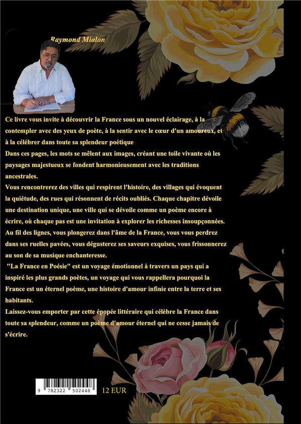 Quatrième de couverture de « LA FRANCE EN POESIE - UNE VILLE, UN POEME. »