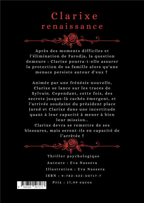 Quatrième de couverture de « CLARIXE - RENAISSANCE »