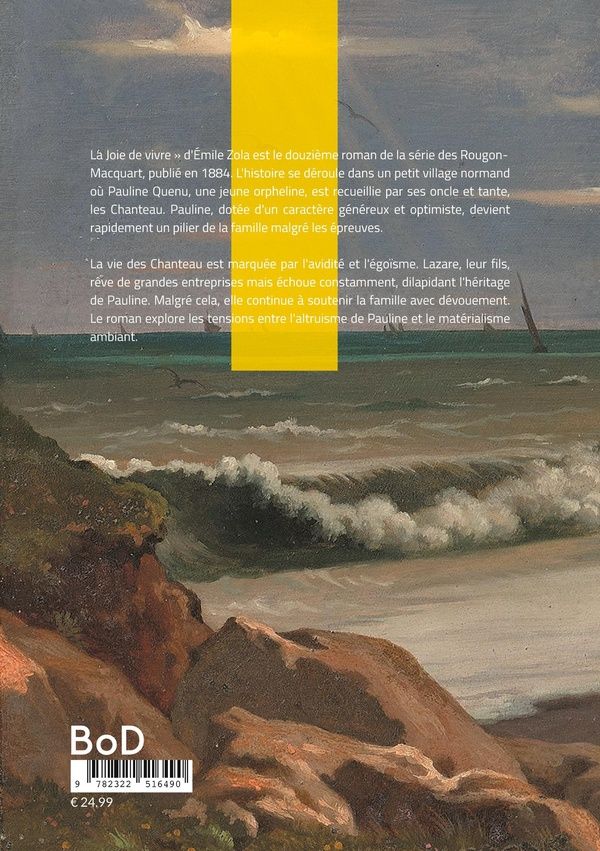 Quatrième de couverture de « La Joie de vivre : Une exploration émouvante de la résilience face à l'adversité - Le combat pour le bonheur dans une société impitoyable »