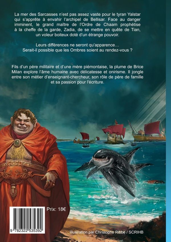 Quatrième de couverture de « L'ODYSSEE DES OMBRES »
