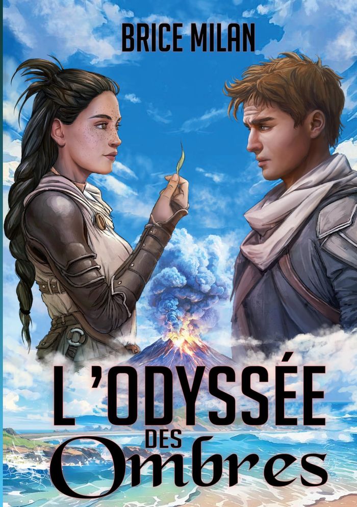 Couverture du livre « L'ODYSSEE DES OMBRES » de Brice Milan, librairie Les Contes Infusés à Corte