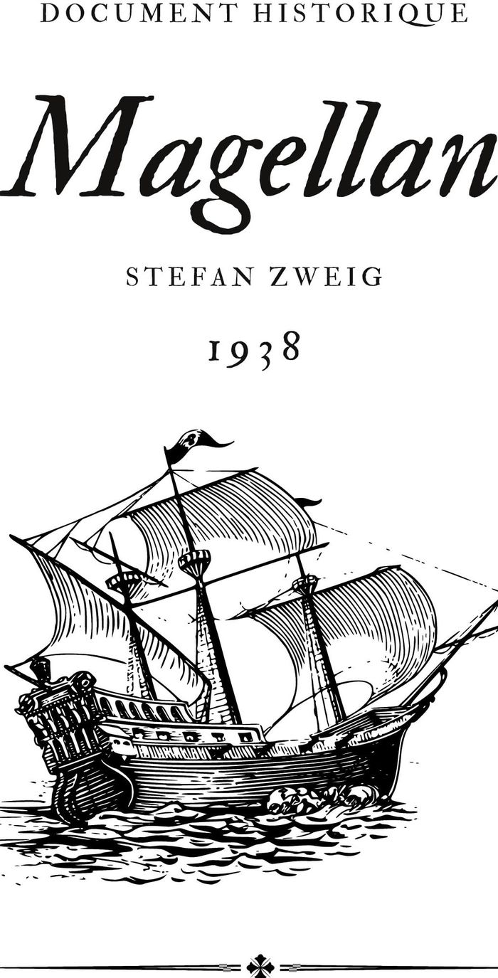 Couverture du livre « Magellan : 1938 » de Stefan Zweig, librairie Les Contes Infusés à Corte