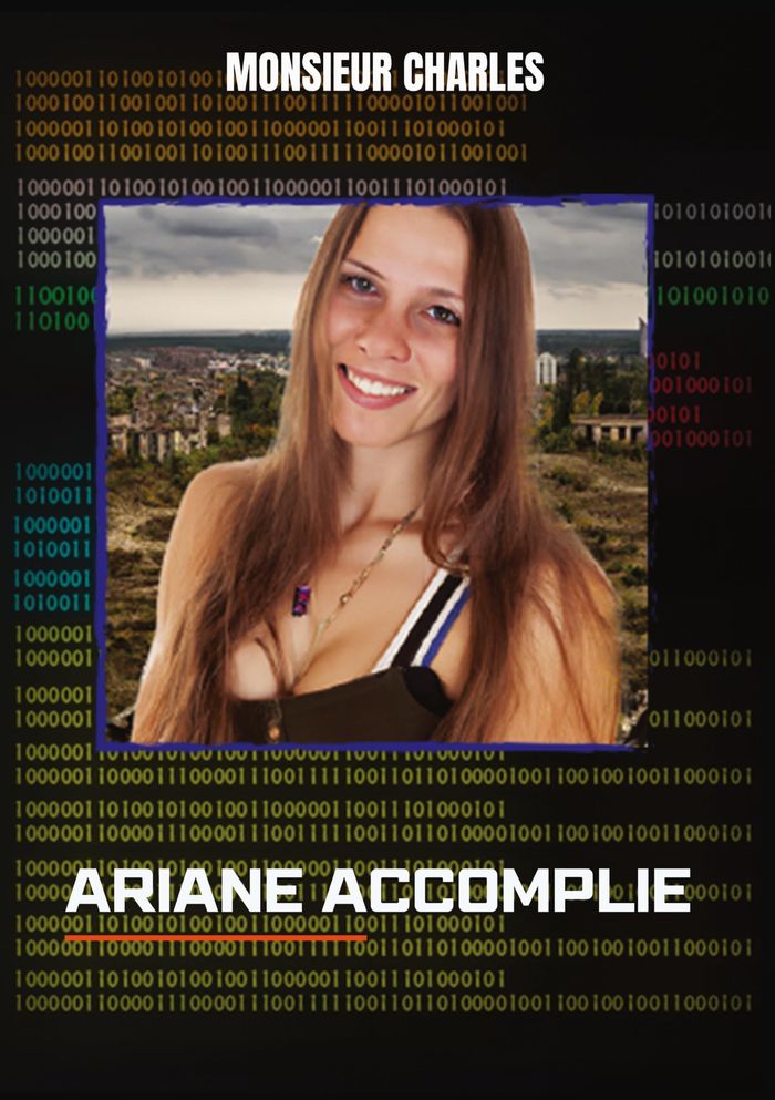 Couverture du livre « ARIANE ACCOMPLIE » de Monsieur Charles, librairie Les Contes Infusés à Corte