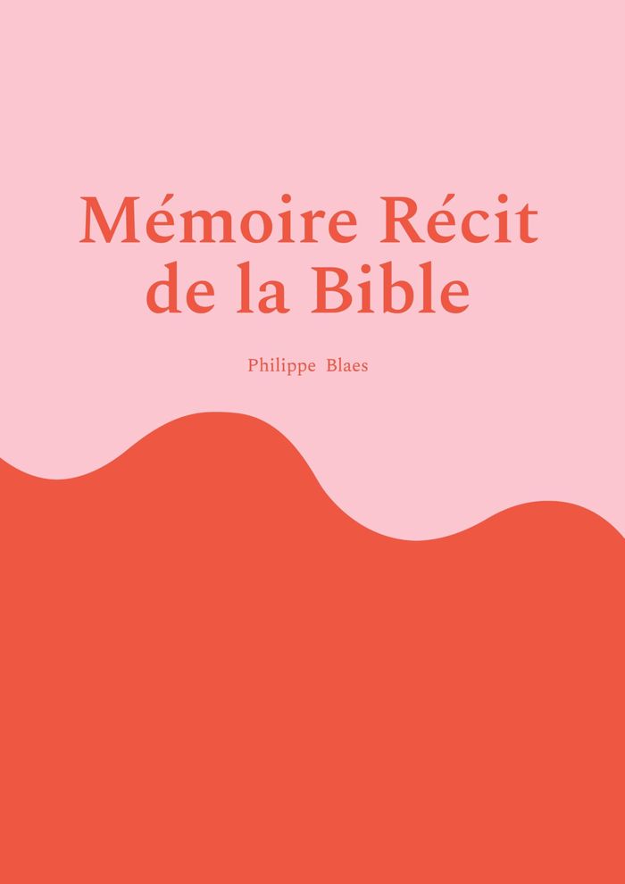 Couverture du livre « MEMOIRE RECIT DE LA BIBLE », librairie Les Contes Infusés à Corte